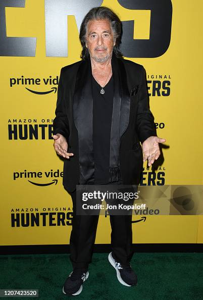 Al Pacino attends the premiere of Amazon Prime Video's "Hunters" at