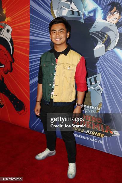 Guava Juice attends "My Hero Academia: Heroes Rising" North American Premiere at Regency Village Theatre on February 19, 2020 in Westwood, California.