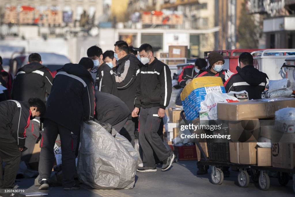 Daily Life in Beijing As Chinas Economy Suffers Historic Slump Due to Virus Shutdown