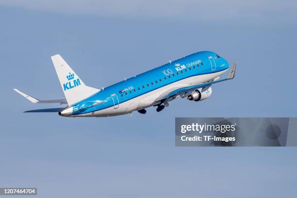 Airplane on March 16, 2020 in Stuttgart, Germany.
