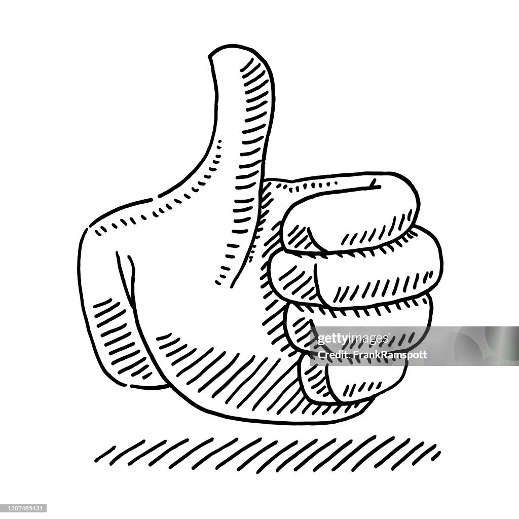 Thumb Up Icon Drawing