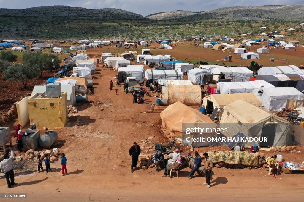 SYRIA-TURKEY-CONFLICT-DISPLACED