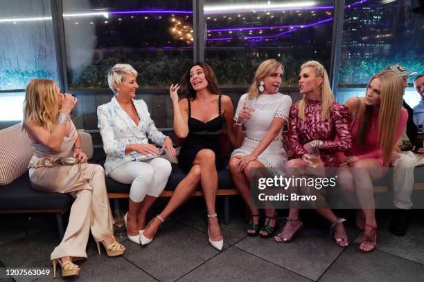 Pictured: Ramona Singer, Dorinda Medley, Luann de Lesseps, Sonja Morgan, Tinsley Mortimer, Leah McSweeney -- )