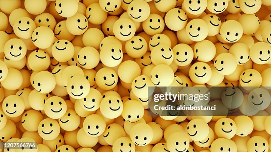 3D Emoji med Smiley Face 3D Emoji med Smiley Face