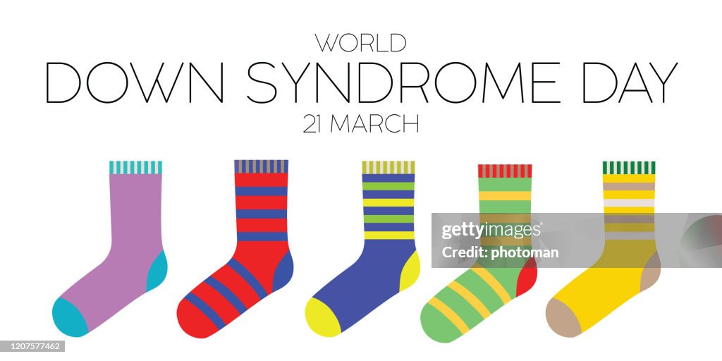 World down syndrome composition.