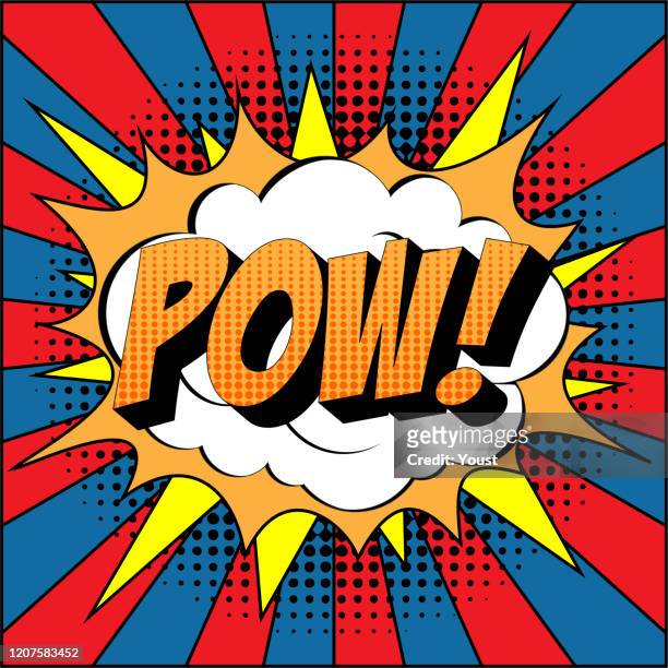 Bang Comic Text On Explosion Speech Bubble In Pop Art Style High-Res Vector  Graphic - Getty Images