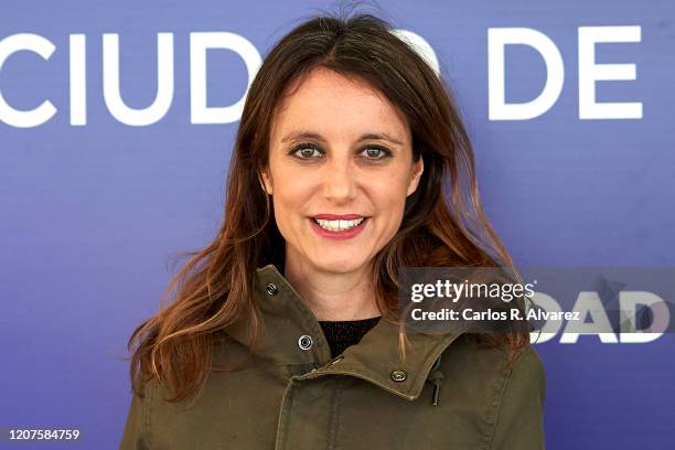 Andrea Levy attends 'Cuatro Decadas de Deporte en Democracia' presentation at Ciudad de la Raqueta on February 20, 2020 in Madrid, Spain.
