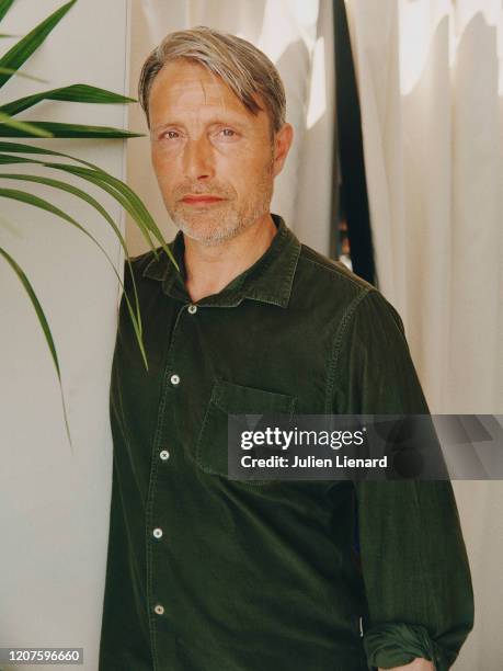 Actor Mads Mikkelsen poses for a portrait on May, 2018 in Cannes, France. .