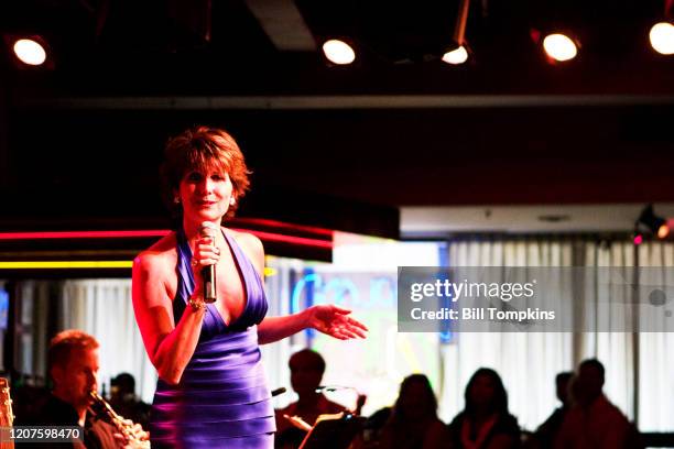 July 16: MANDATORY CREDIT Bill Tompkins/Getty Images Lucie Arnaz, the daughter of Desi Arnaz and Lucille Ball performing on July 16, 2008 in New York...