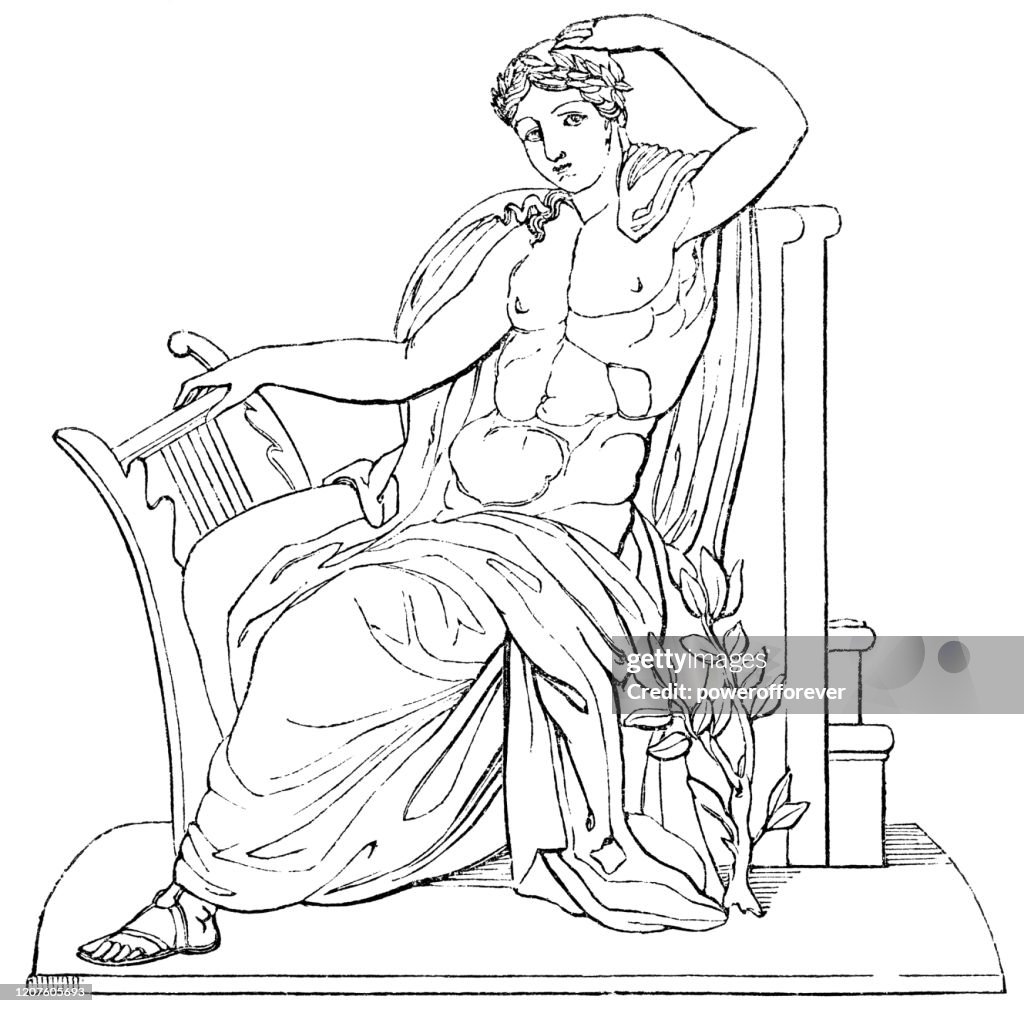 Ancient Greek Mythological Titan Hyperion
