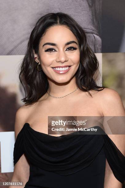 Vanessa Hudgens attends the opening night of "West Side Story" at Broadway Theatre on February 20, 2020 in New York City.