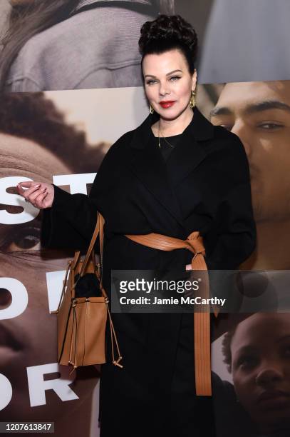 Debi Mazar attends the opening night of "West Side Story" at Broadway Theatre on February 20, 2020 in New York City.