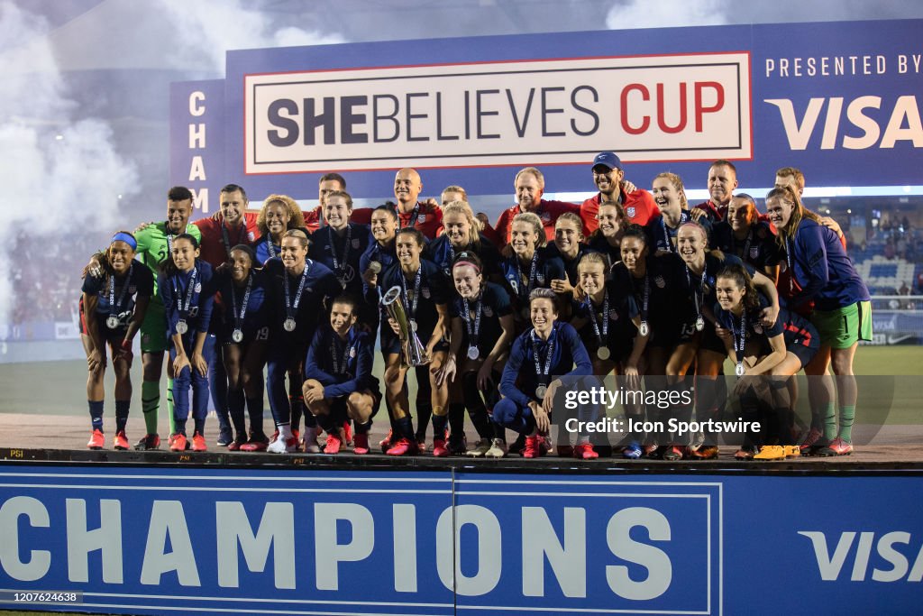 SOCCER: MAR 11 Women's SheBelieves Cup - USA v Japan