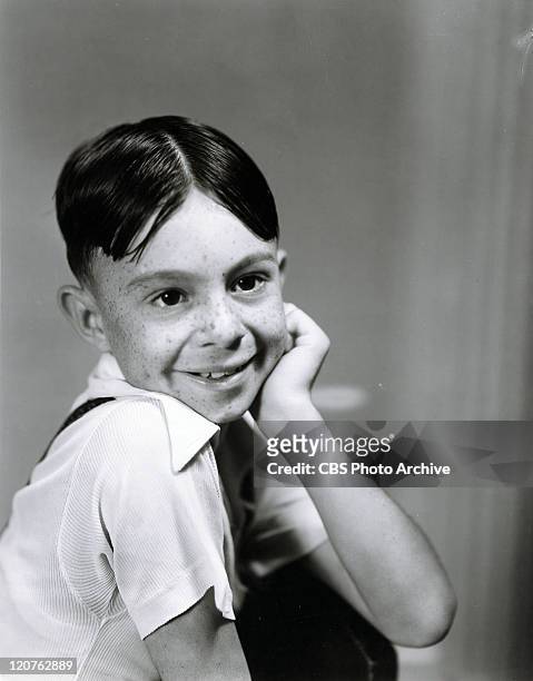 Portrait of Carl Switzer as Alfalfa forThe Little Rascals series, originally know as Our Gang. Image dated January 1, 1936.