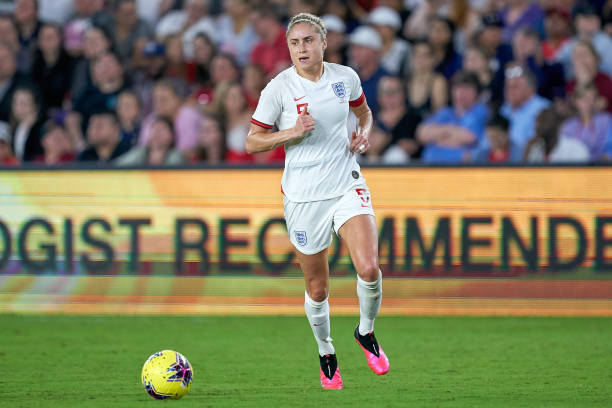 England defender Steph Houghton during the Women's SheBelieves Cup match between the USA and England on March 05, 2020 at Exploria Stadium in...
