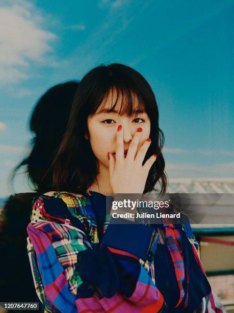 Actress Masami Nagasawa poses for a portrait on May, 2018 in Cannes, France. .