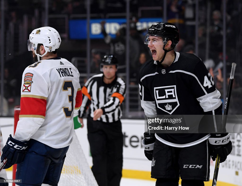 Florida Panthers v Los Angeles Kings