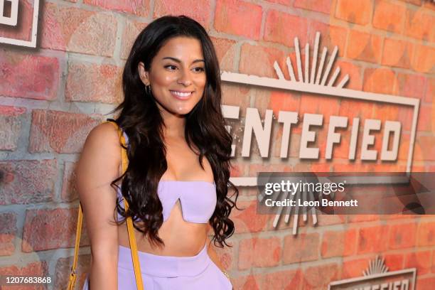 Carmela Zumbado attends the premiere of Netflix's GENTIFIED Season 1 at Margo Albert Theatre on February 20, 2020 in Los Angeles, California.