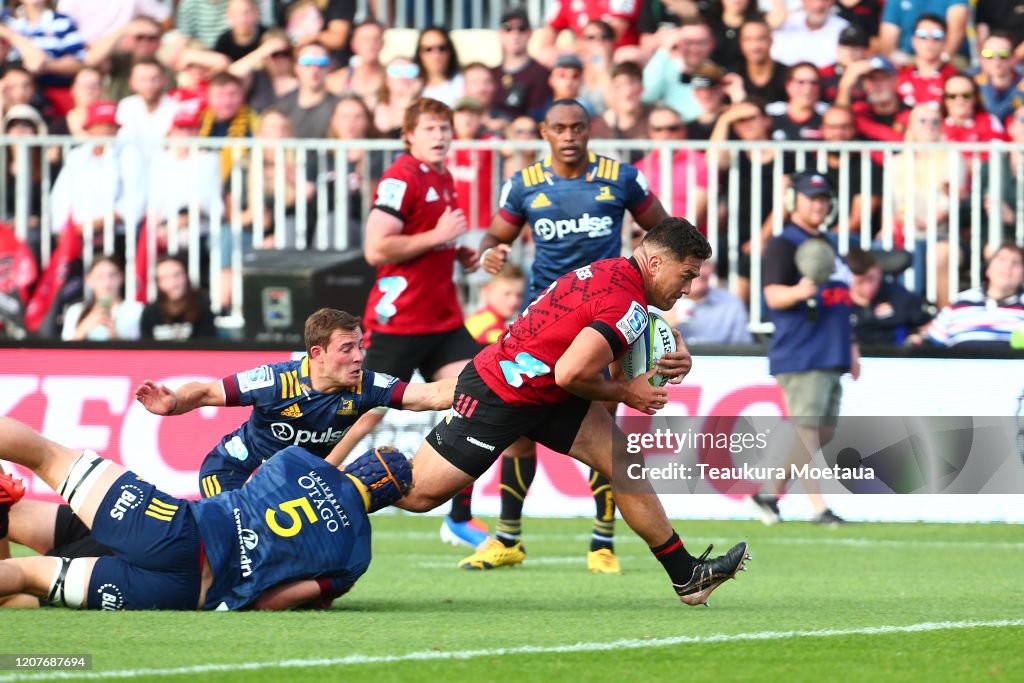 Super Rugby Rd 4 - Crusaders v Highlanders