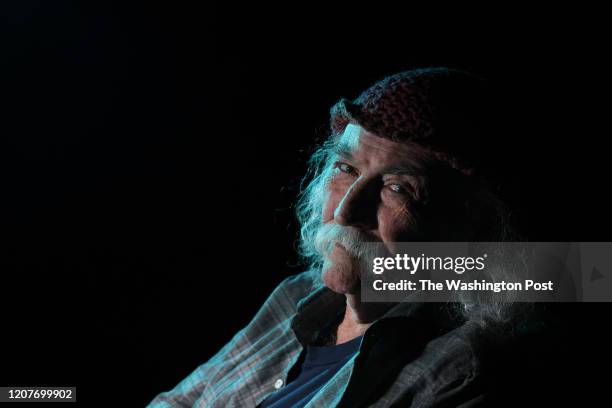 David Crosby poses for a portrait at the Jefferson Center on Thursday August 15, 2019 in Roanoke, VA. Crosby played with Crosby, Stills, Nash and...