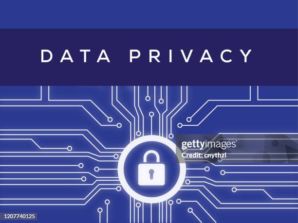 Data Privacy Concept Vector Illustration High-Res Vector Graphic ...