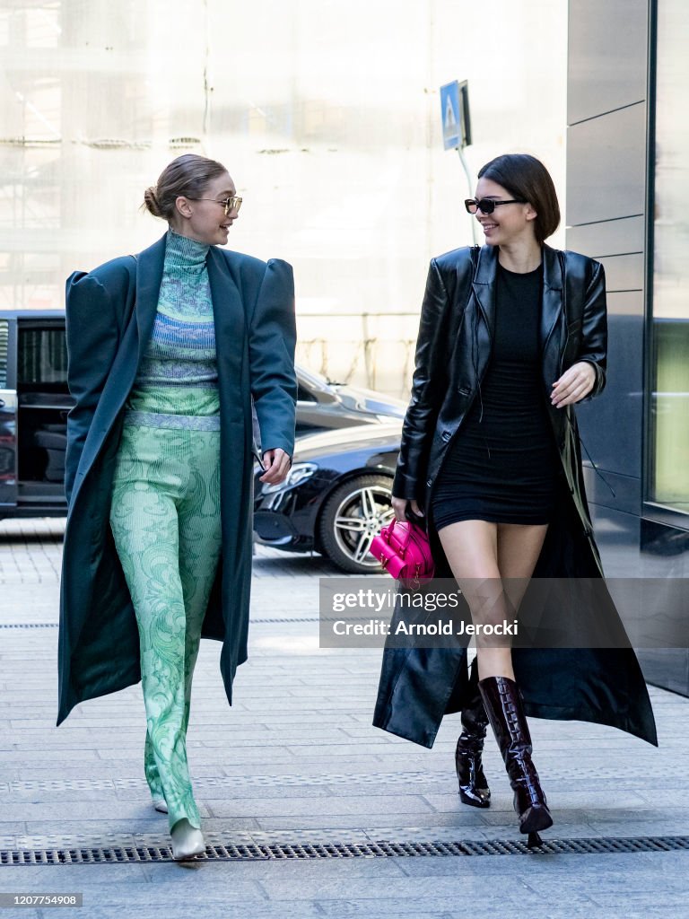 Celebrity Sightings: February 21st - Milan Fashion Week Fall/Winter 2020-2021