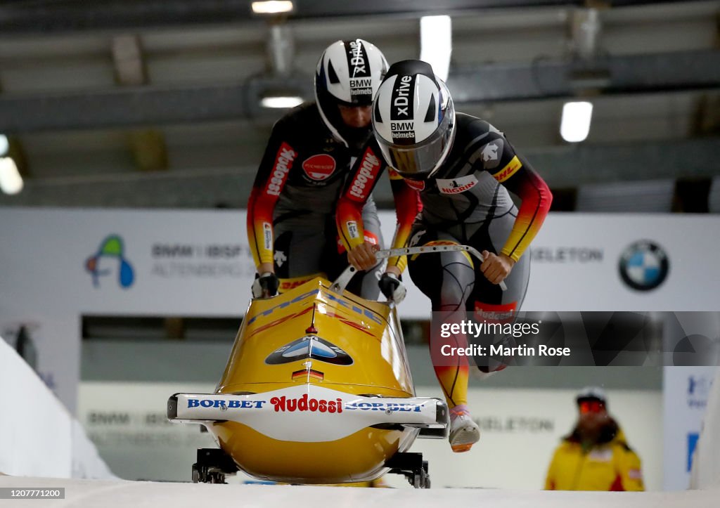 BMW IBSF World Championships Altenberg 2020 - Day 1