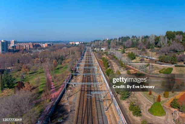 Red Train Parallel 1,780 Parallel Tracks Stock Photos, High-Res Pictures, and Images ...