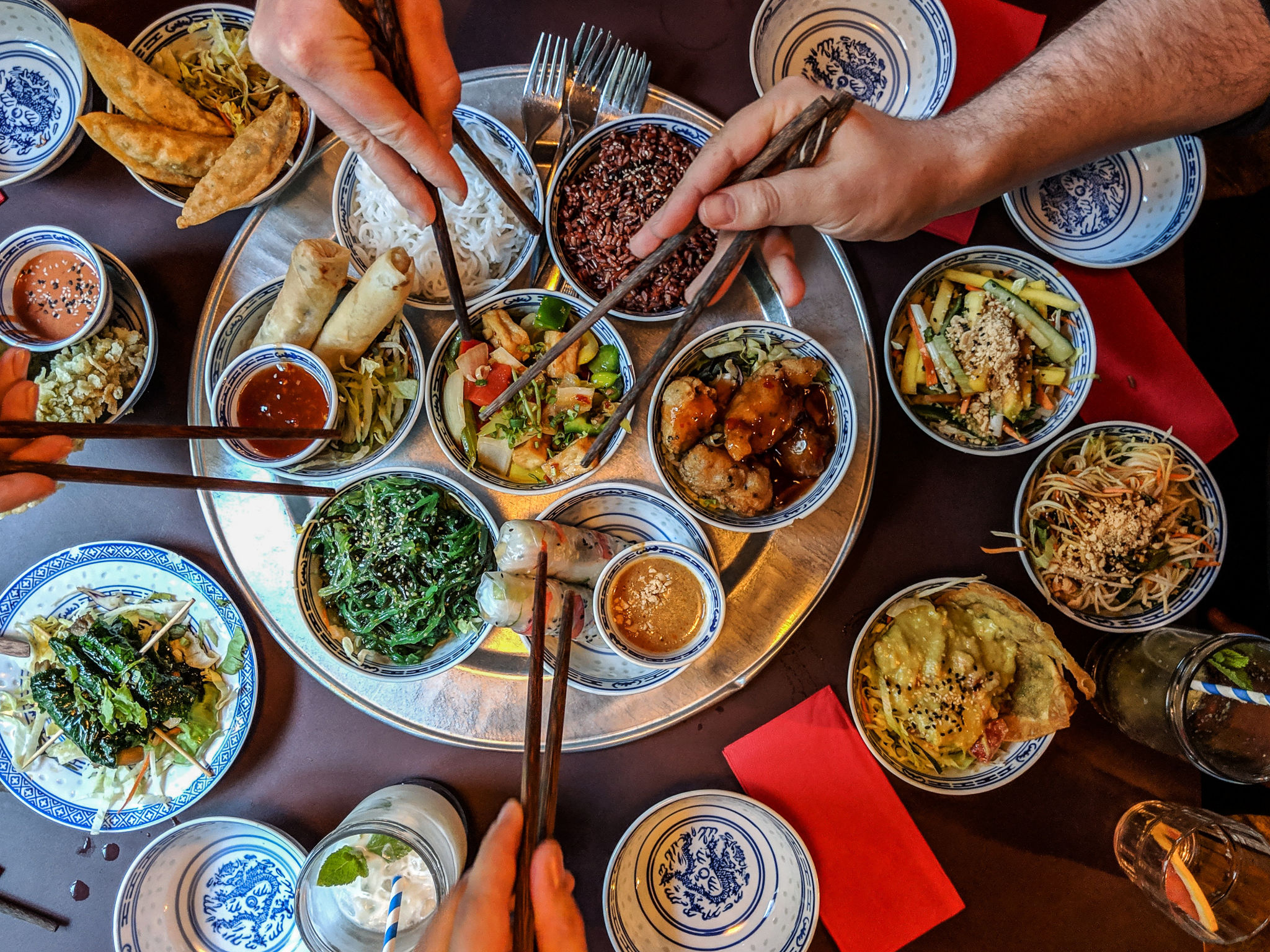 thai food table