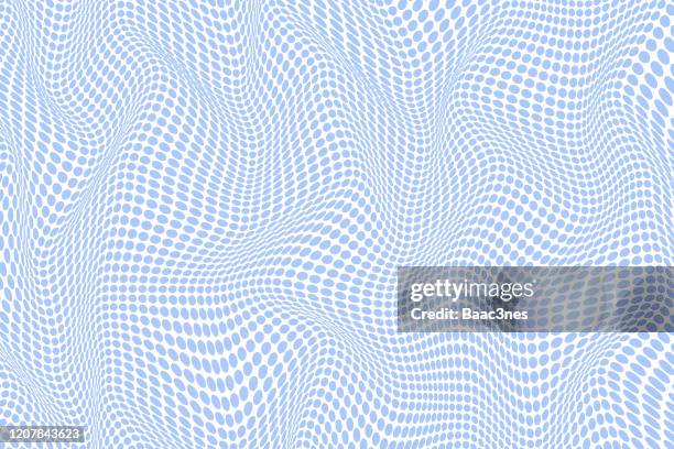 abstract background - curved dot pattern - dotted line stock pictures, royalty-free photos & images