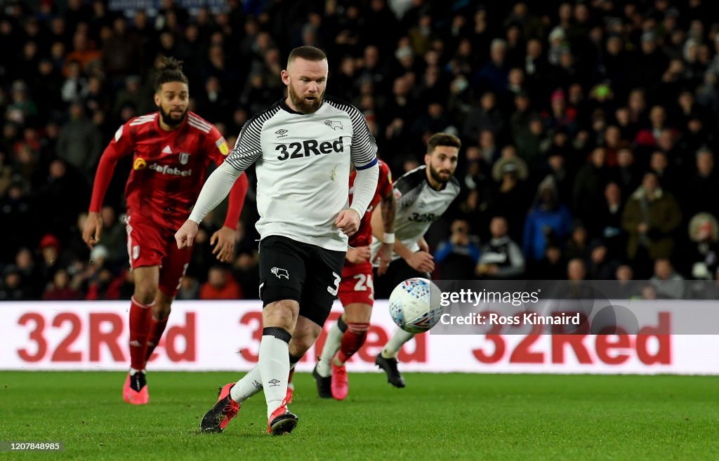 Derby County v Fulham - Sky Bet Championship