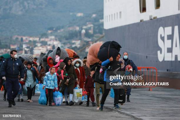 GREECE-MIGRANTS-HEALTH-VIRUS, News Photo