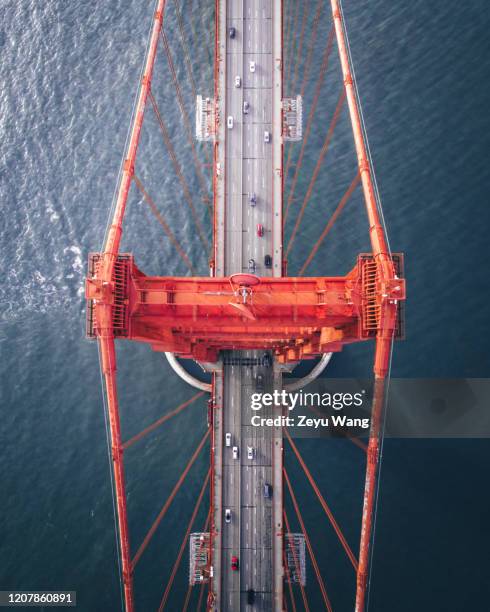 san francisco - golden gate bridge stock-fotos und bilder