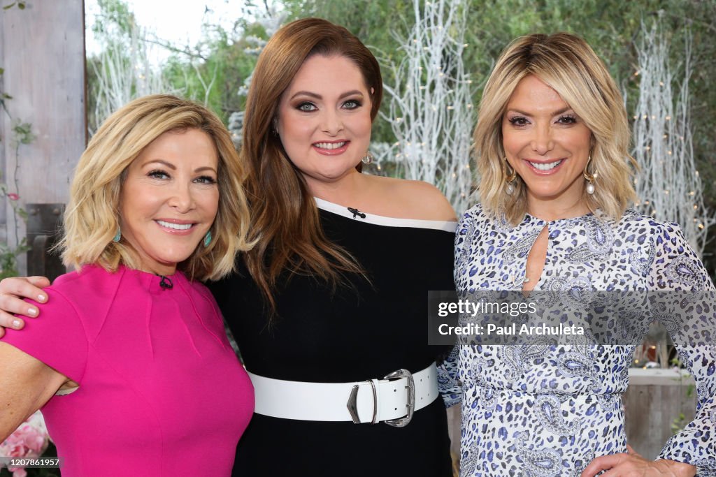 Celebrities Visit Hallmark Channel's "Home & Family"
