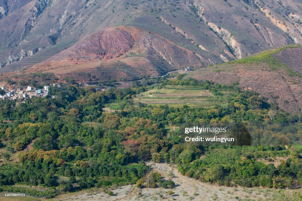 Ailao Shan mountains valley, Yunnan Province