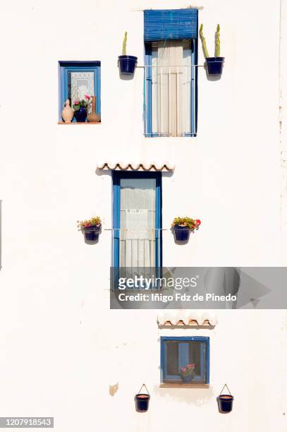 peñiscola, autonomous community of valencia, castellón, spain. - costa_del_azahar stock pictures, royalty-free photos & images