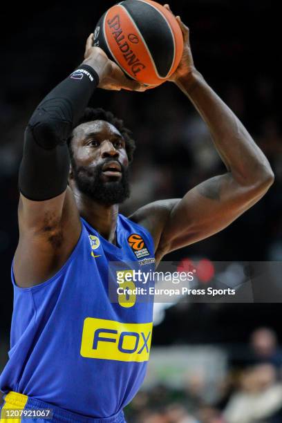 Othello Hunter of Maccabi in action during the UEFA Europa League football match played between Getafe CF and Ajax at Coliseum Alfonso Perez stadium...