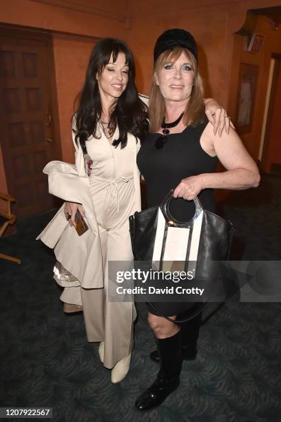 Dylan Dray and Erica Lamoureaux attend the House Of Cardin Special Screening At Palm Springs Modernism Week at The Plaza Theater on February 21, 2020...