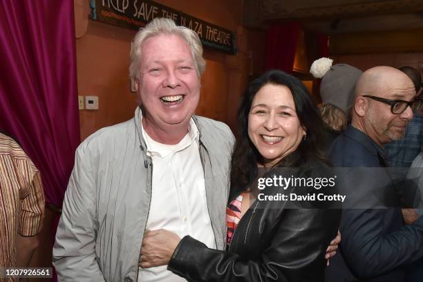 Christopher Mount and Stephanie Emerson attend the House Of Cardin Special Screening At Palm Springs Modernism Week at The Plaza Theater on February...