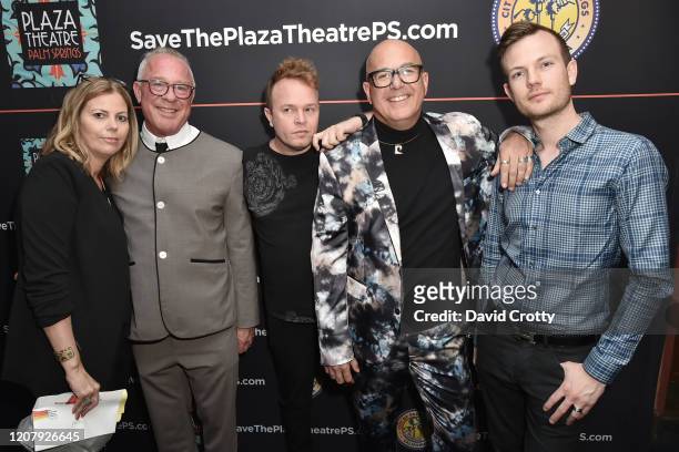 Margaret Raven, Todd Hughes, Curtis Lovell, P. David Ebersole and Thor Thorvaldesson attend the House Of Cardin Special Screening At Palm Springs...
