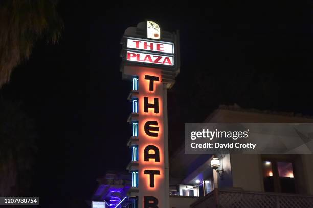 Atmosphere at the House Of Cardin Special Screening At Palm Springs Modernism Week at The Plaza Theater on February 21, 2020 in Palm Springs,...