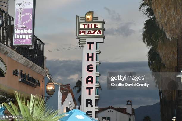 Atmosphere at the House Of Cardin Special Screening At Palm Springs Modernism Week at The Plaza Theater on February 21, 2020 in Palm Springs,...