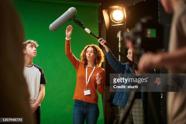 tv media class - filming stock pictures, royalty-free photos & images