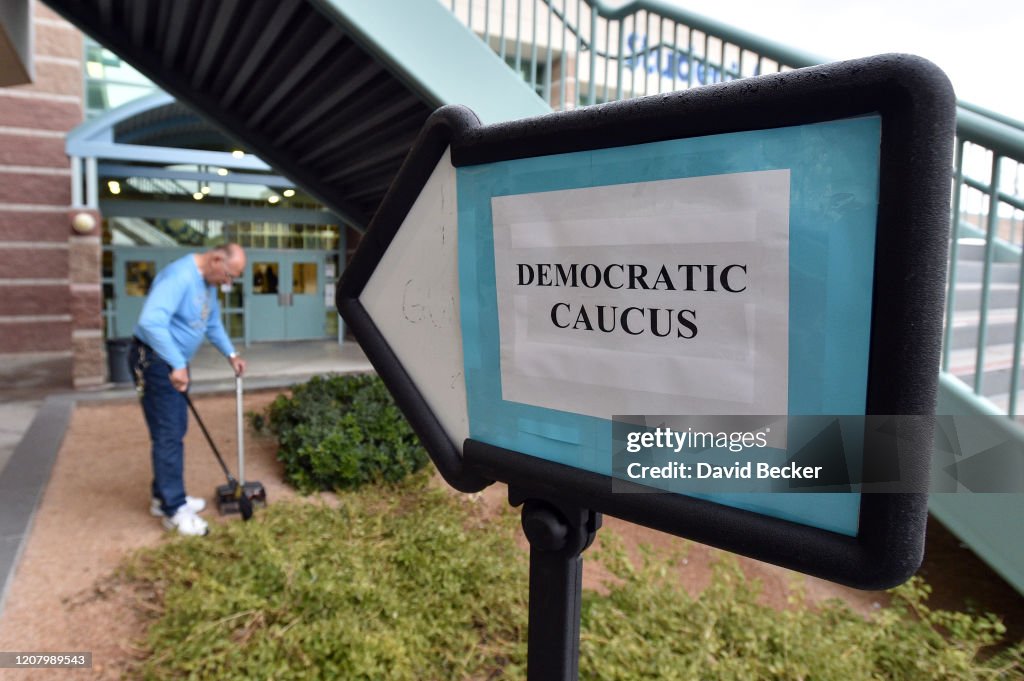 Nevada Voters Caucus In Democratic Presidential Primary Election