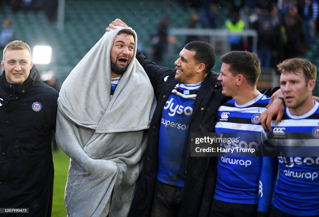 Bath Rugby v Harlequins - Gallagher Premiership Rugby