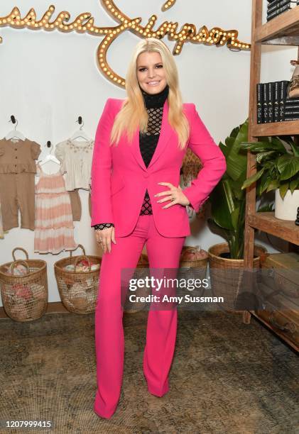 Jessica Simpson attends Create & Cultivate Los Angeles at Rolling Greens Los Angeles on February 22, 2020 in Los Angeles, California.