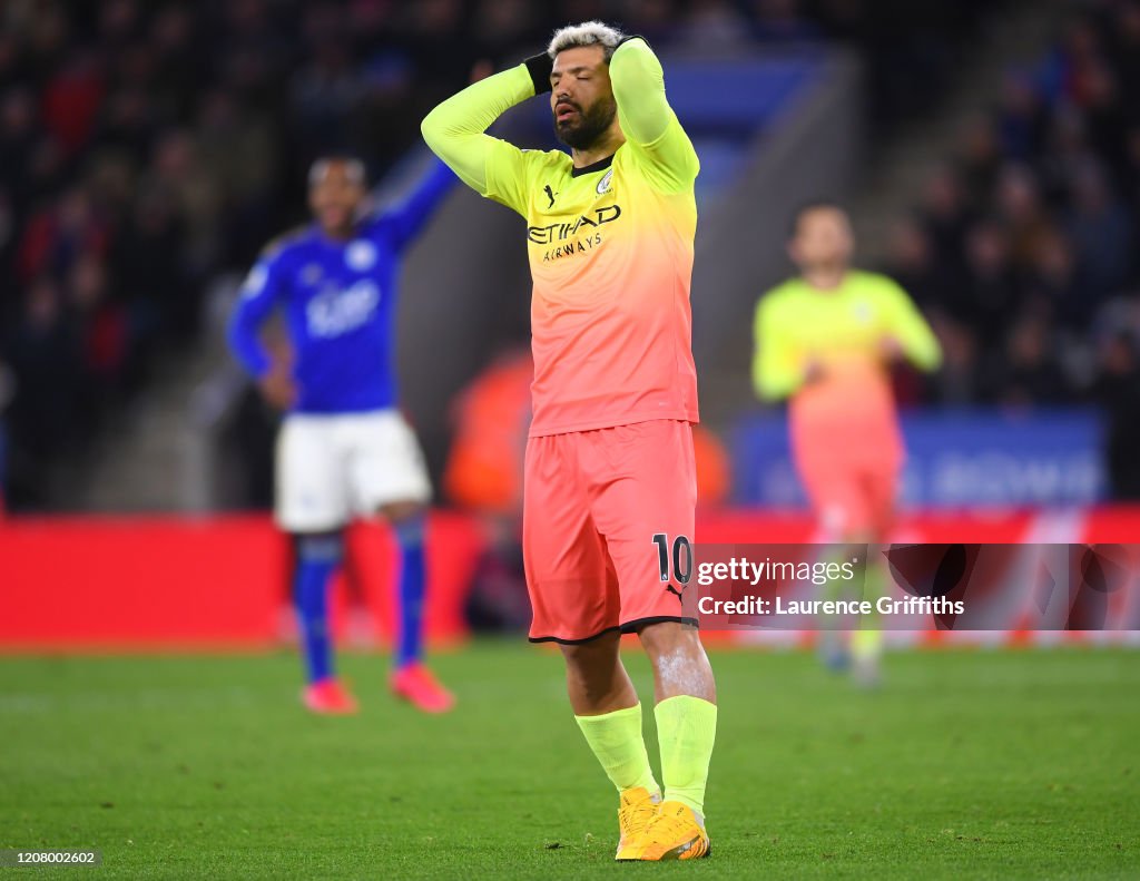 Leicester City v Manchester City - Premier League