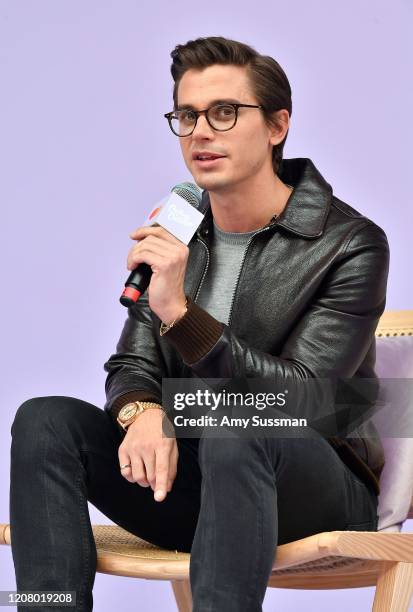 Antoni Porowski speaks onstage during Create & Cultivate Los Angeles at Rolling Greens Los Angeles on February 22, 2020 in Los Angeles, California.