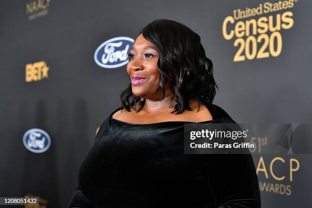 Bevy Smith attends the 51st NAACP Image Awards, Presented by BET, at Pasadena Civic Auditorium on February 22, 2020 in Pasadena, California.