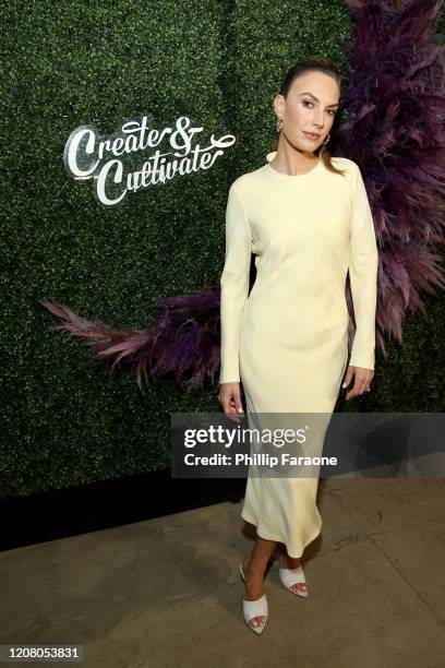 Elizabeth Chambers attends Create & Cultivate Los Angeles at Rolling Greens Los Angeles on February 22, 2020 in Los Angeles, California.